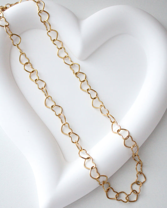Heart Chain Necklace