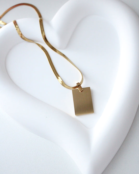 Personalized Snake Chain