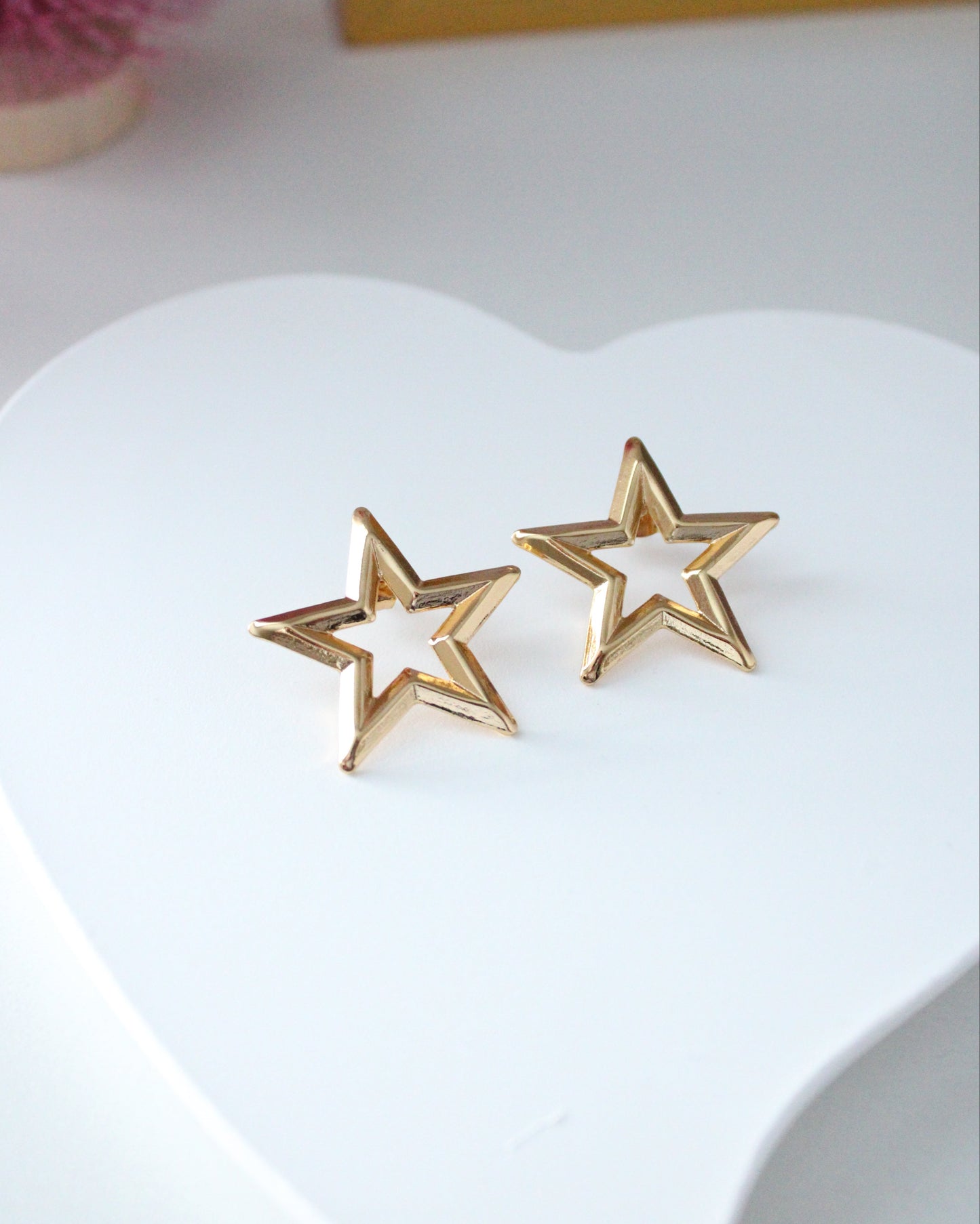 Large Star Earrings